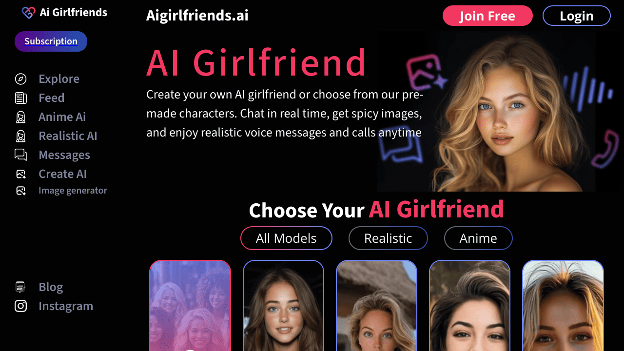 AIGirlfriends.ai